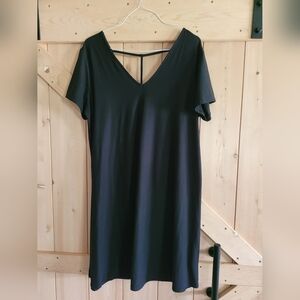Pink Rose Vintage Dress with Back Cut Out